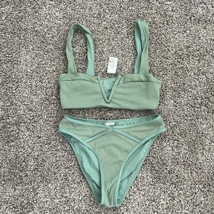 Sea foam L space bikini